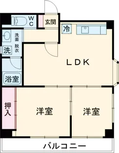 コスモ杉並【5階】の間取り