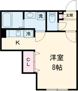 ザ・パーククロス千歳烏山【4階】の間取り
