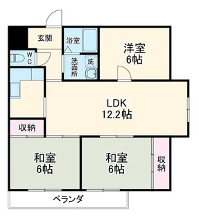 アーバンパレス【5階】の間取り