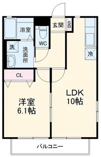 アーバンコート【2階】の間取り