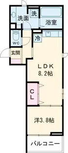 西都ハイム【2階】の間取り