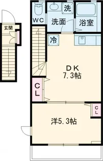 Shrine Court【2階】の間取り