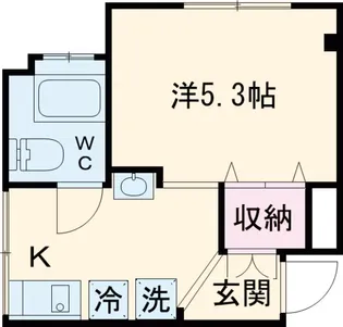 テテ雑司ヶ谷【1階】の間取り