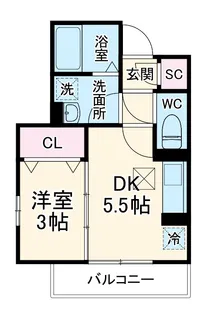 Glicina Masudaya【1階】の間取り