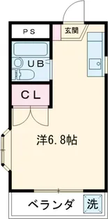 NNハイツ【3F号室】の間取り