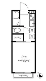 コロナビレッヂ【2階】の間取り