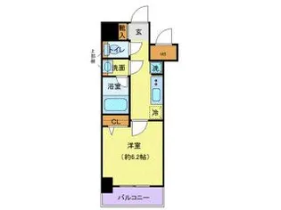リーフコンフォート本厚木【13階】の間取り