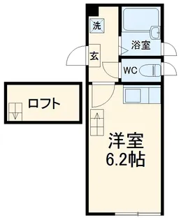 グレースプラザ5橋本【1階】の間取り