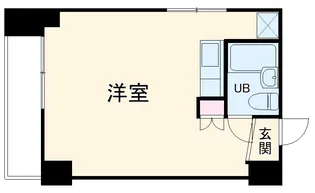 石田ビル【301号室】の間取り