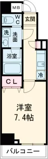 ディアレイシャス高井戸【404号室】の間取り