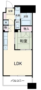 高砂ハイツ高崎西口【12階】の間取り