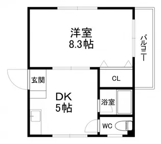メゾンムブレ【3階】の間取り