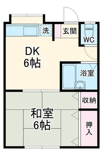 セイユウハイツ3【1階】の間取り