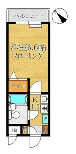 レジェンド王子【2階】の間取り