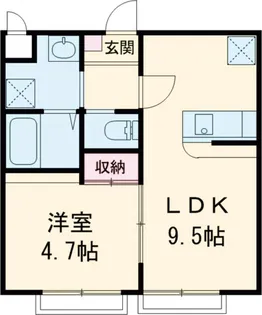 Capitol【1階】の間取り