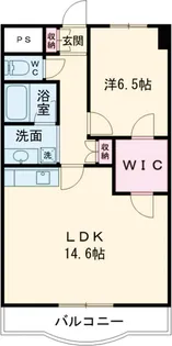 ユアサヴィレッジ【2階】の間取り