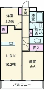第三杉山ビル【301号室】の間取り