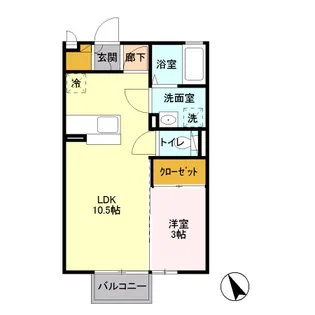グレイス自由ヶ丘【2階】の間取り