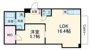 レジデンス宮前平【105号室】の間取り