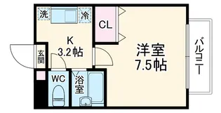 フォルトゥーナ【2階】の間取り