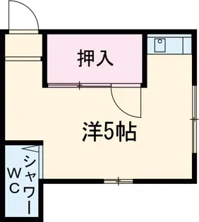 コーポM【202号室】の間取り