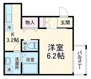 Velum Grande【2階】の間取り
