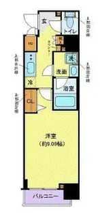 ディアレイシャス高井戸【1階】の間取り