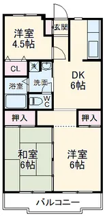 エーデルハイム【203号室】の間取り