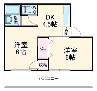 アーバン本郷A【2階】の間取り