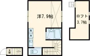 キャメル扇大橋【2階】の間取り