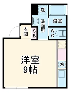 リシェス橋本C【3階】の間取り