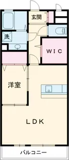 ウィルモアKOEDO【1階】の間取り