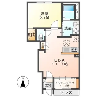 ドリームストーンⅣ【1階】の間取り