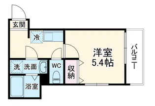 MELDIA京成船橋【3階】の間取り