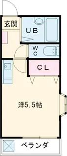 ピア国立【2階】の間取り