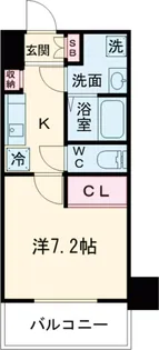 Primal Machida【5階】の間取り