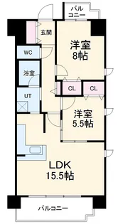 戸部マンション【3階】の間取り