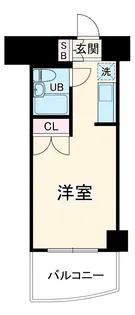 T’s eco川崎【807号室】の間取り