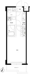ルーブル板橋泉町壱番館【3階】の間取り