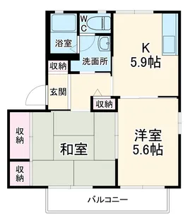 パインレジデンス【2階】の間取り