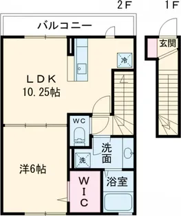 アケボノⅦ【2階】の間取り