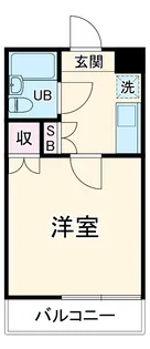 ジュネパレス草加第6【5階】の間取り