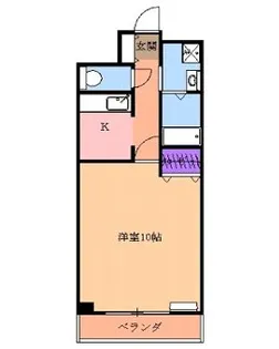 MRR宇都宮【10階】の間取り