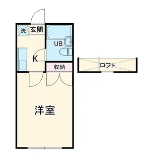 b’CASA八千代台re−born【201号室】の間取り