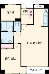 デュエット世田谷【2階】の間取り