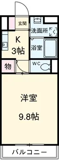 アーバンスカイ【2階】の間取り