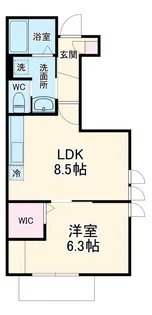 フォレストメゾン・シバⅢ【1階】の間取り