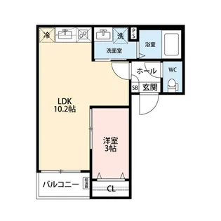 GRANDBLUE harutaⅠ【1階】の間取り