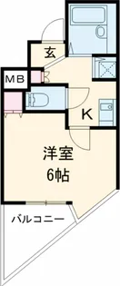 パレステュディオ立教通り 【9階】の間取り