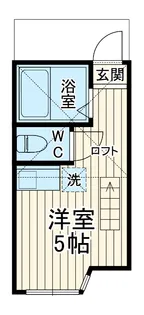 ユナイト安針リシュリーの杜【1階】の間取り